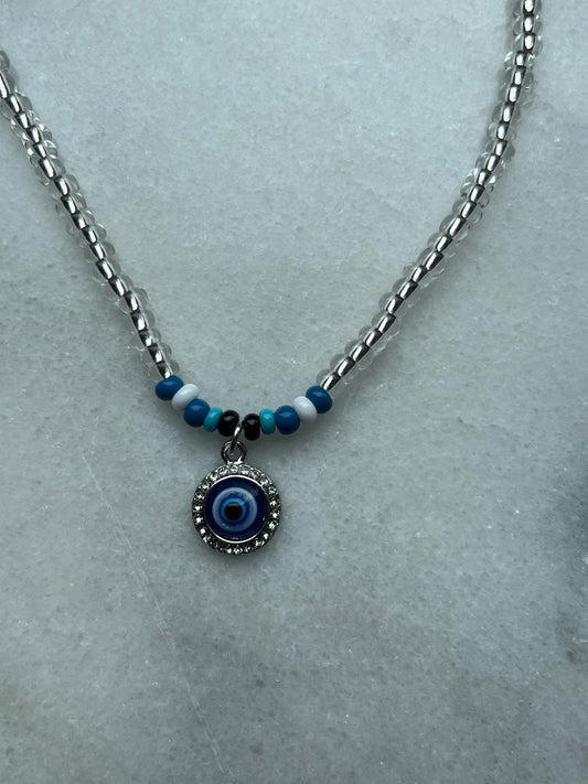 Evil eye necklace