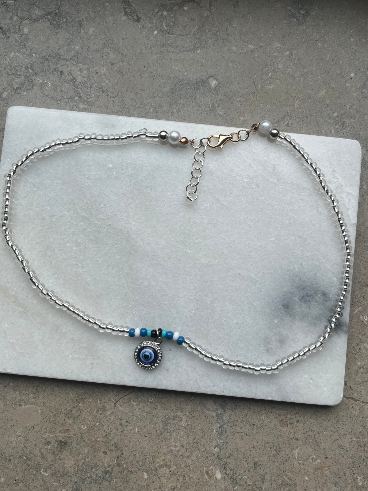 Evil eye necklace